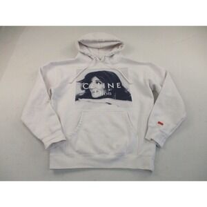 CLSC Hoodie Men M White Celine Dion Graphic Streetwear Independent Trading Co